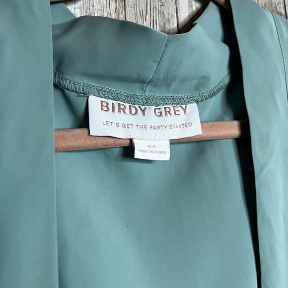 Birdy Grey Bridesmaid Robe – Sage Green – Size M/L - Picture 5 of 6